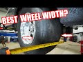 What Size Wheel for 235 275 & 315 Drag Radials for the Best Performance! Tech Tip Tuesday