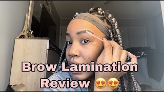 Brow Lamination Review & Natural Everyday Makeup Look
