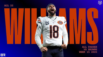 Caleb Williams vs. Cleveland Browns: All-22 Film