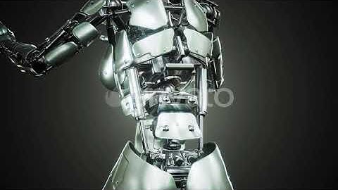 Sexy Robot Android Woman Cyborg | Motion Graphics - Envato elements