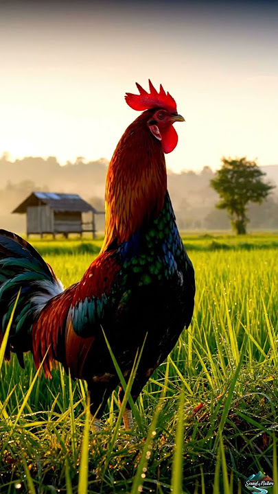 Download lagu 🐓 Suara Ayam Jantan Berkokok di Pagi Hari | Suara Alam Pagi Hari di Peternakan untuk Relaksasi & Fokus