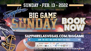 The Beautiful Thaliamcix Hosts Big Game Sunday At Sapphire Las Vegas Sunday February 13Th