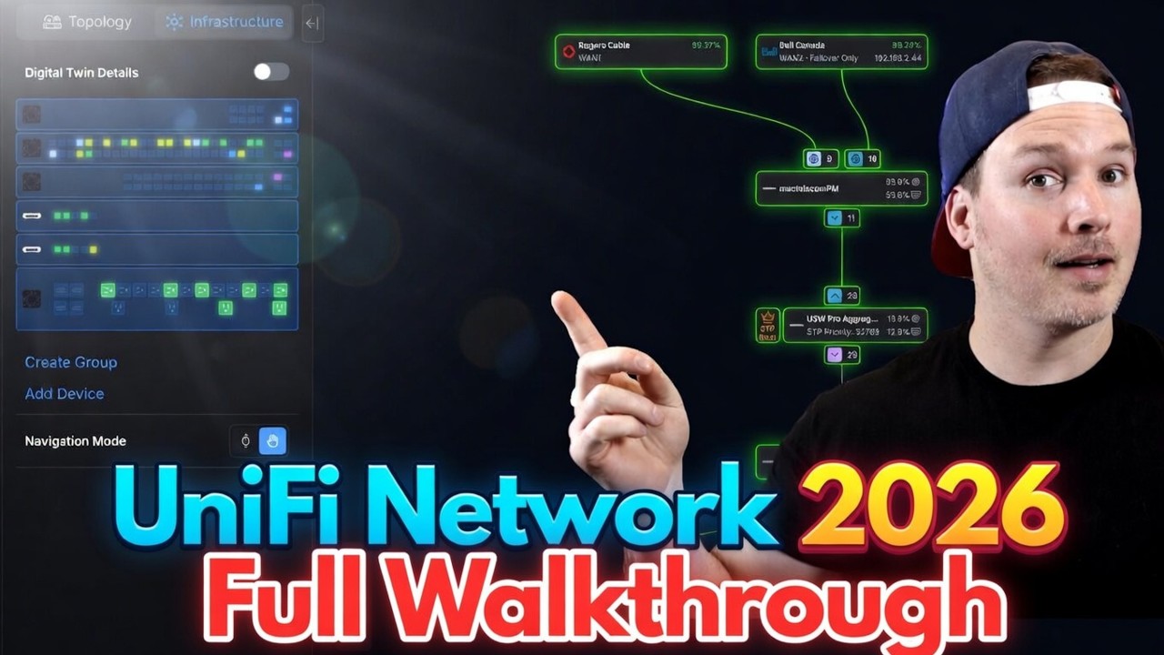 UniFi Network 2026 Full Walkthrough Tutorial YouTube 