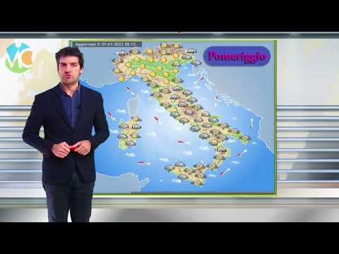 Meteo Domenica 9 gennaio 2022