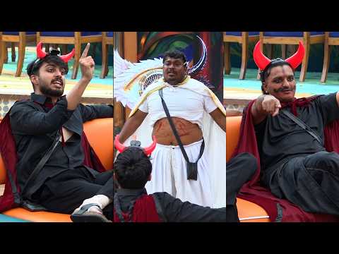 #bbk13💥🤣ರಾಕ್ಷಸರ ಗುಣಗಾನ ಮಾಡ್ತಿದ್ದಾರೆ ಗಂಧರ್ವ ಪ್ರಶಾಂತ್!ಗಾನವಿ ಯಶಸ್ ಕಿರಣ್ BBK13 Promo Biggboss kannada 13