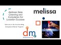 Address data cleaning and completion for location success  directions magazine webinar