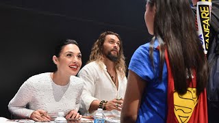 Gal Gadot Shares Sweet Moment with Teary-Eyed Little Girl Dressed as Wonder Woman