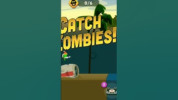 Zombie catcher / learn how to catch zombie in beach zombie catcher Android gameplay