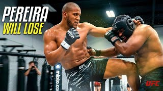 PEREIRA SLOW ! Ciryl Gane  SPARRING FOR Alex Pereira at UFC 250.
