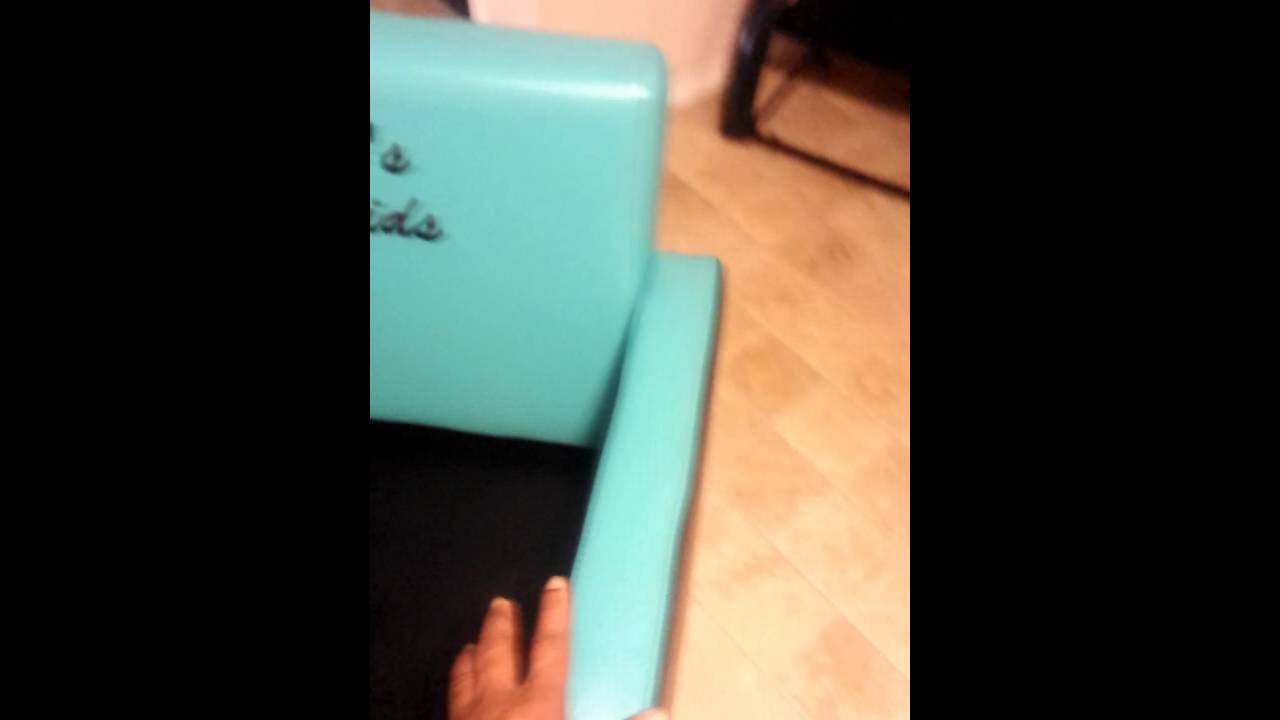 custom upholstered salon chair youtube