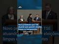 Davi Alcolumbre participa de posse de Nunes Marques na presidência do TSE - #shorts