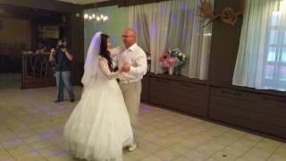 Свадебный танец с папой. Joe Dassin - A toi