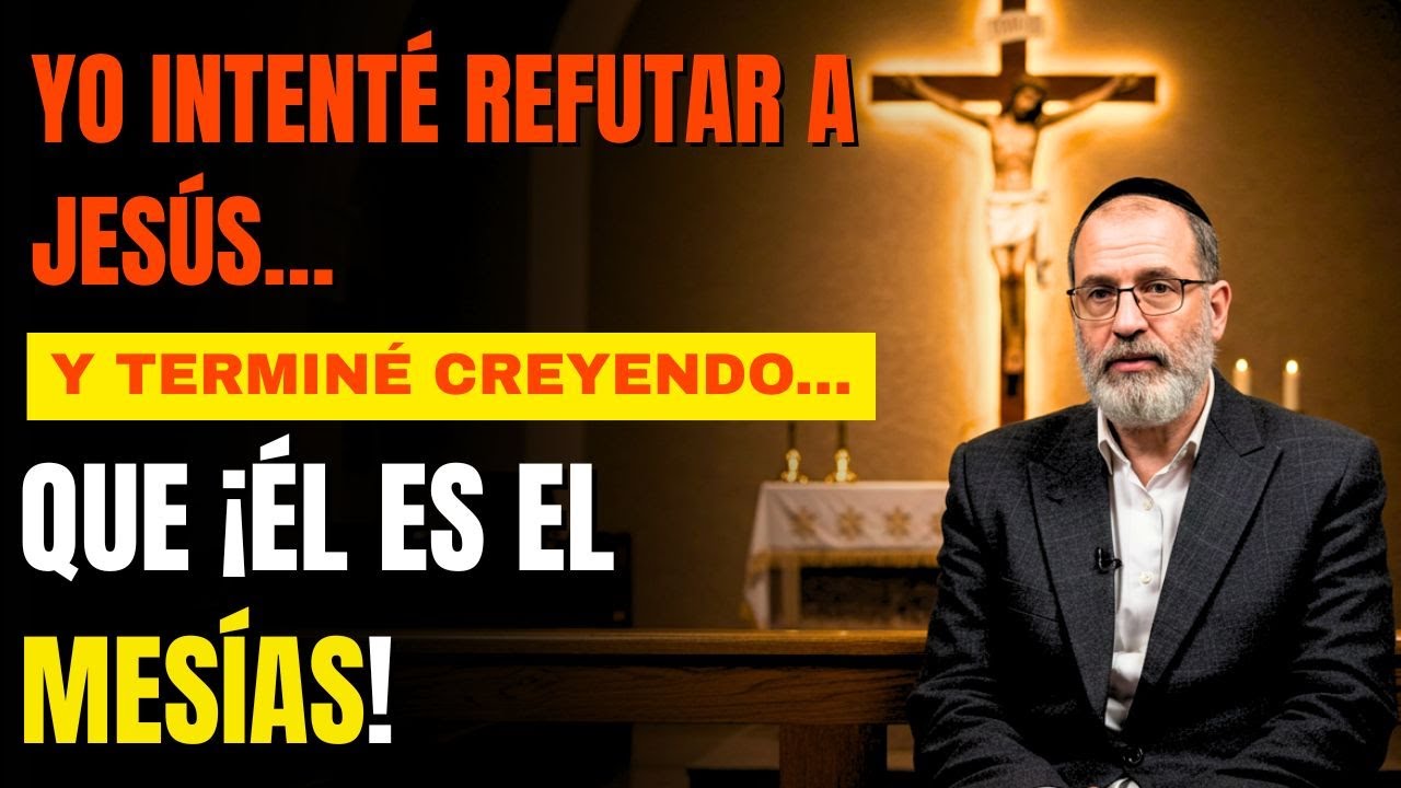 Rabino Judío intenta refutar a Jesús y termina CREYENDO que ¡Él ES el Mesías!