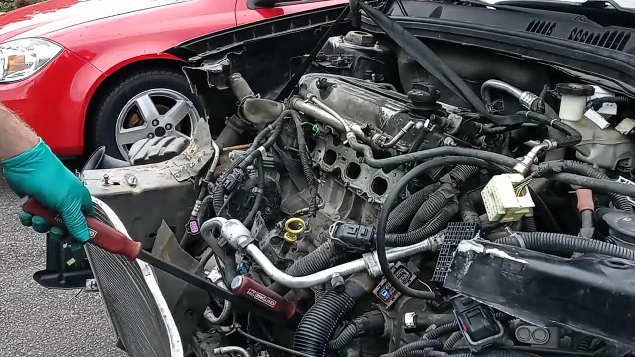 Chevy Cobalt engine removal part 2 - YouTube