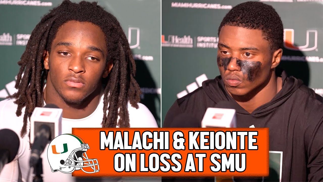 Malachi Toney & Keionte Scott on #10 Miami's Loss at SMU
