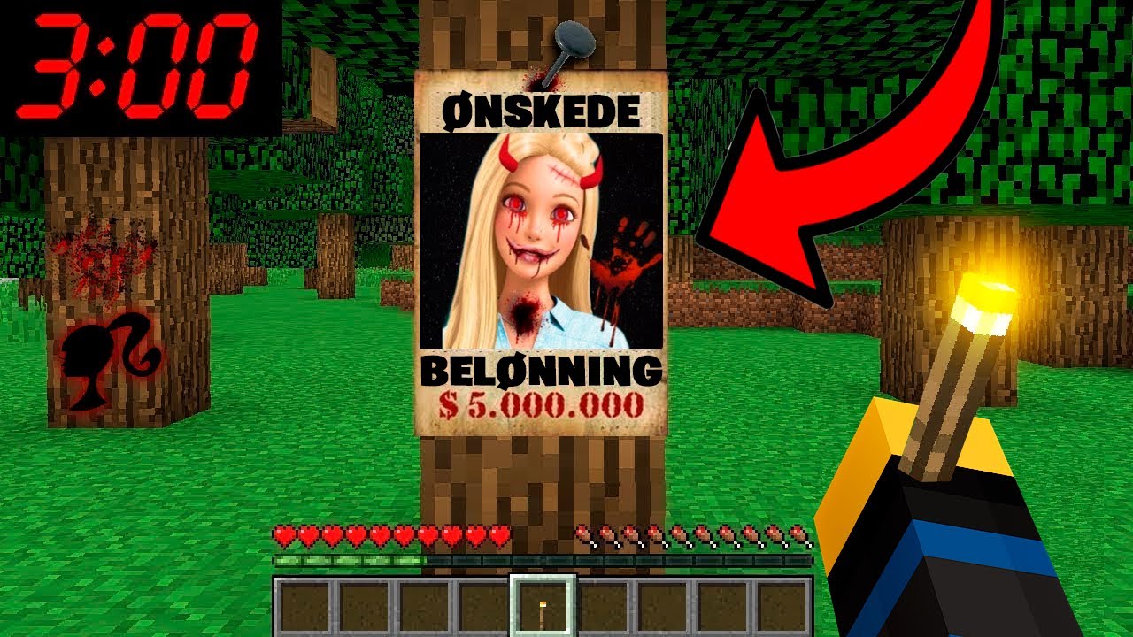 Jeg Finder ONDE BARBIE i Minecraft!