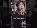 Namjoons message during map of the soul one online concert rm