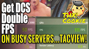 dcs world - ❗ ⚡ double your slow low fps if you use tacview! - improves vr & 2d framerate