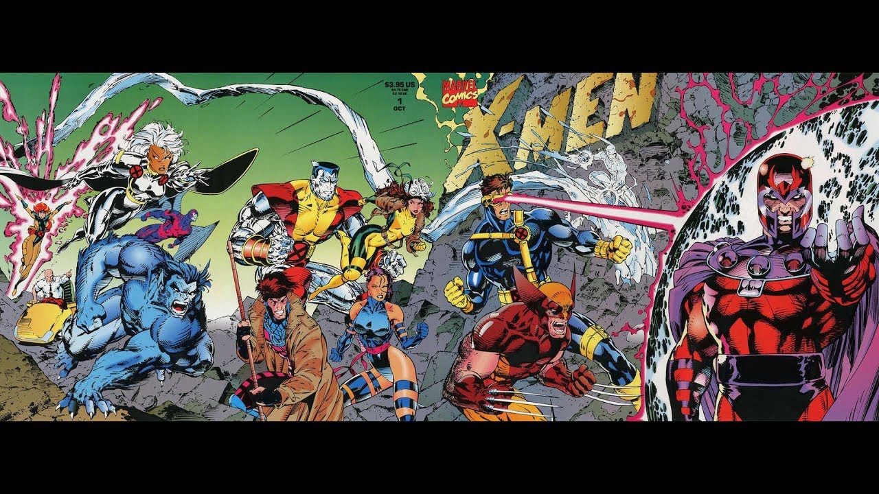 X Men Jim Lee Comic Cover Room Decor Hd Canvas Print Wall Art Youtube