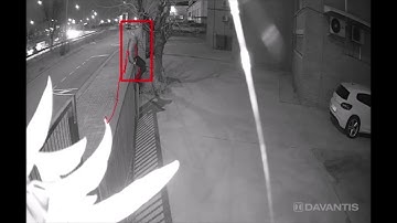 DAVANTIS DFUSION - The Most Effective Analytics Perimeter Detection -Intruder Example