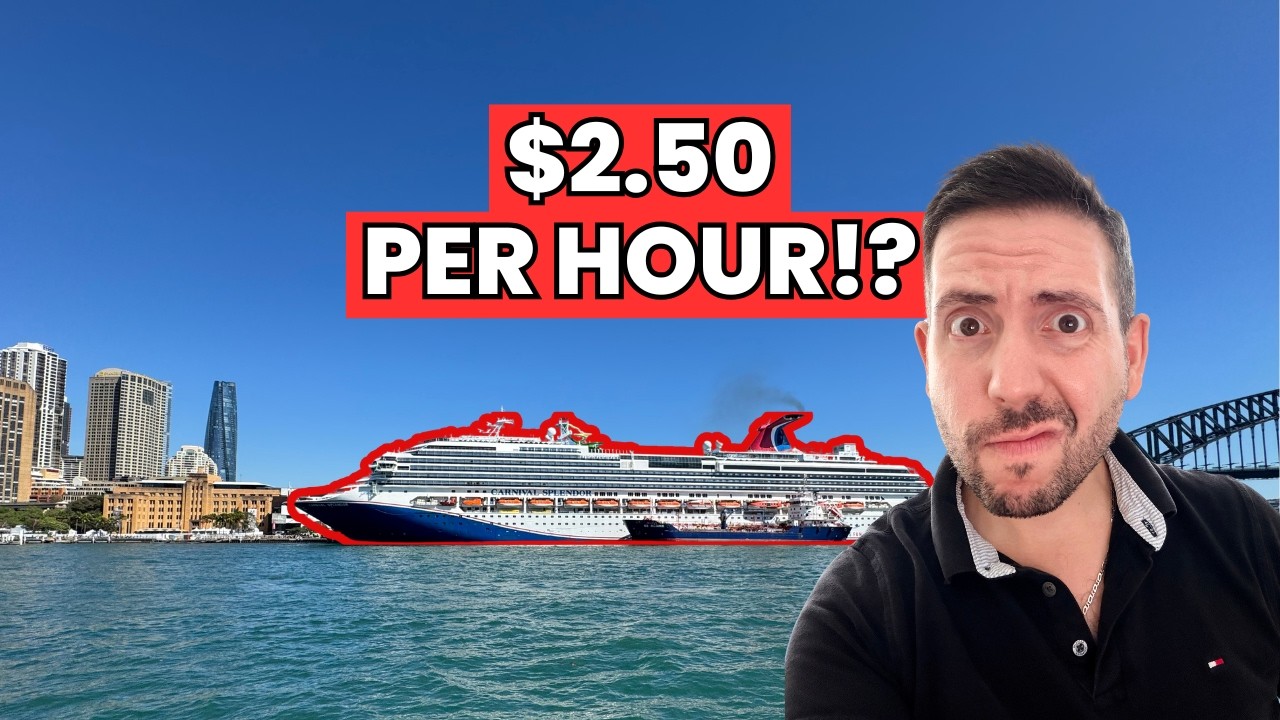 Carnival Pays Crew $2.50 Per Hour?!