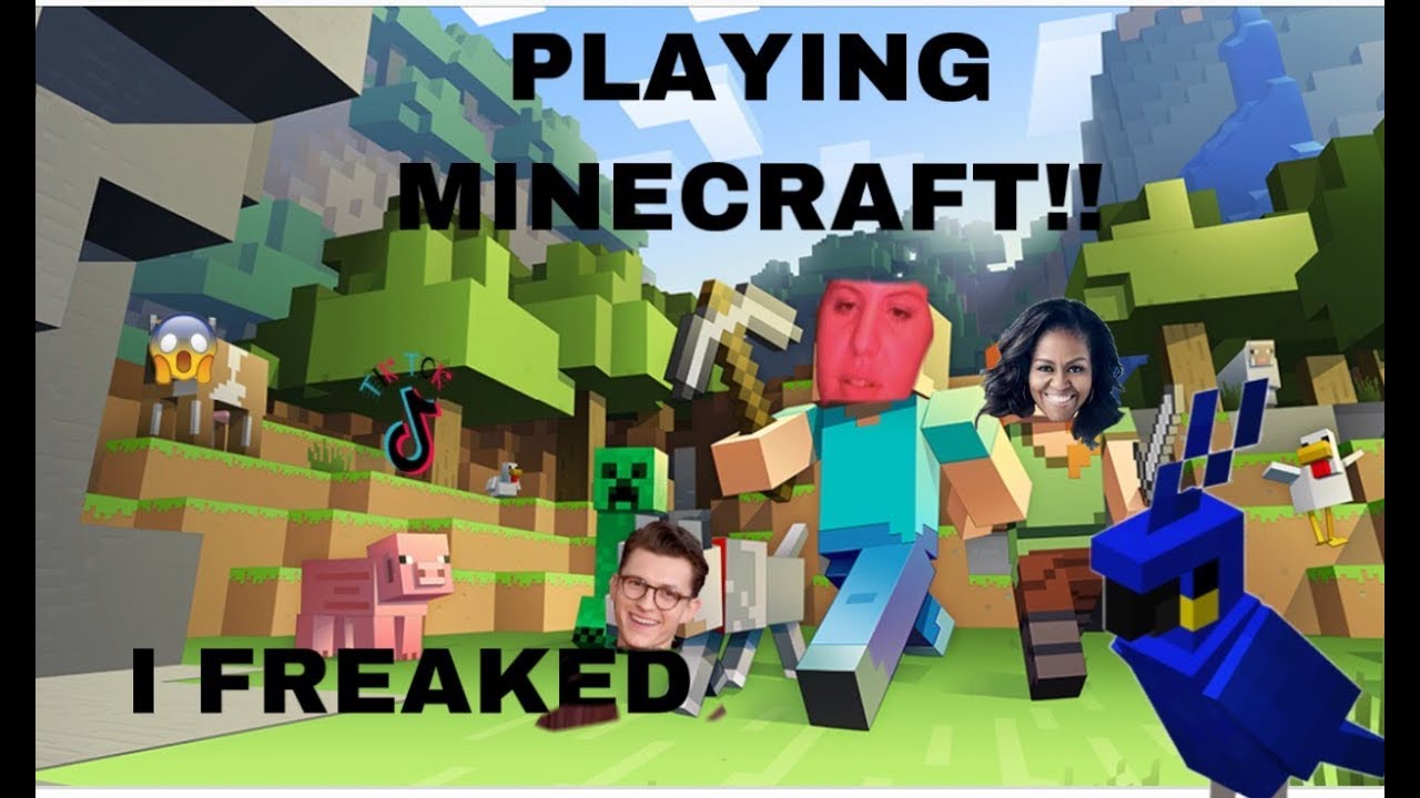 MINECRAFT TIME!! THIS GAME= AH//minecraft with Jenna ep. 1