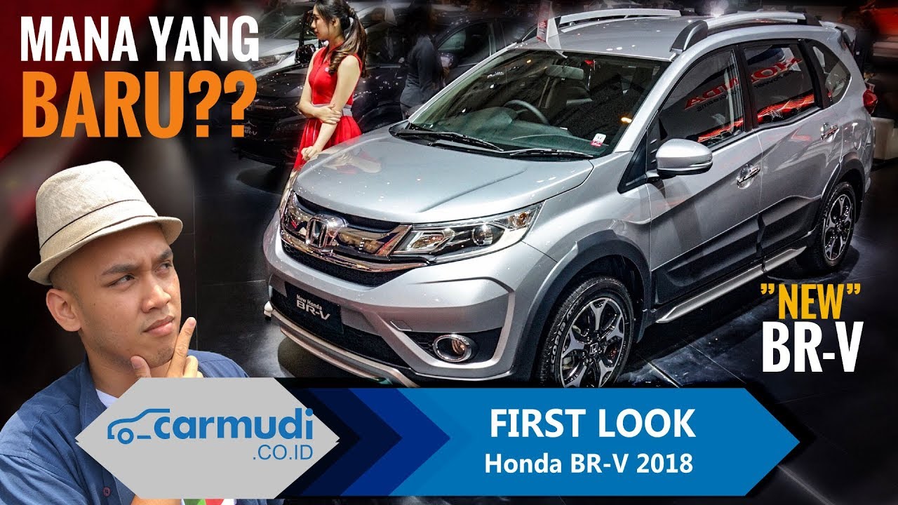 Honda BR V 2018 Facelift Indonesia FIRST LOOK YouTube