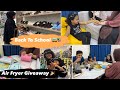 Back to school  4     evening to night vlog  air fryer giveaway