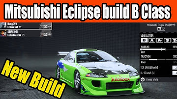 Mitsubishi Eclipse build B Class in NFS Unbound - New Build