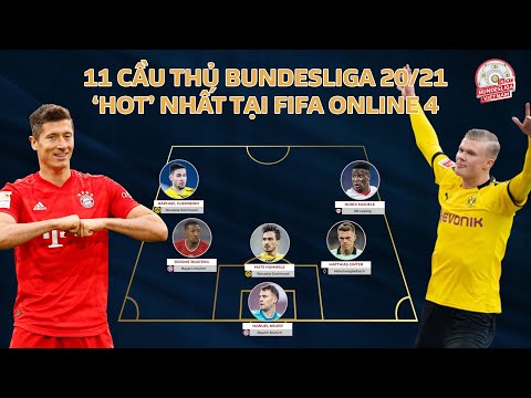 11 cầu thủ Bundesliga 20/21 khủng nhất FIFA Online 4 | Lewy số 1, nhưng Haaland không phải số 2