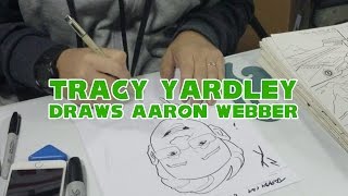 Tracy Yardley Draws Aaron Webber