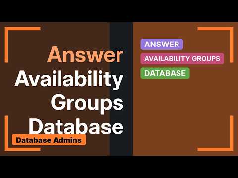 Databases: HA options for a VLDB
