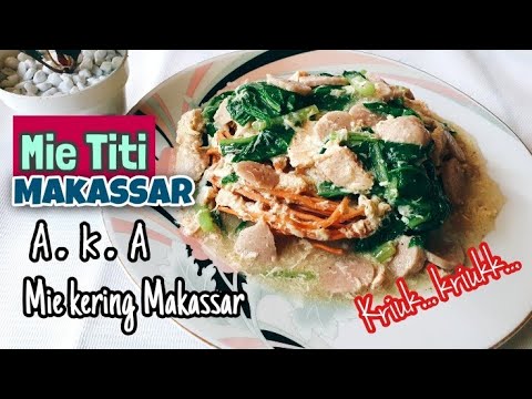 Mie Kering Masakan Makassar