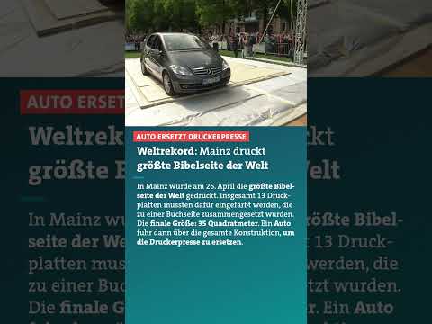 Größte Bibelseite der