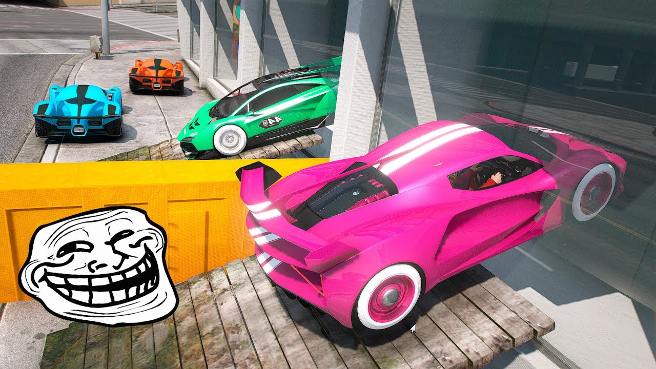 CARRERA TROLL POR LA CIUDAD MUY EPICA en TGA 5 Online