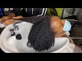 ALL TEXTURES ARE BEAUTIFUL!  NATURAL HAIR ROLLER SET!