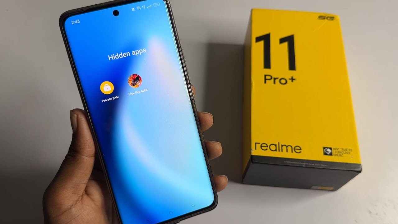 How to hide apps in realme 11 pro & plus | Realme phone me apps hide kaise kare