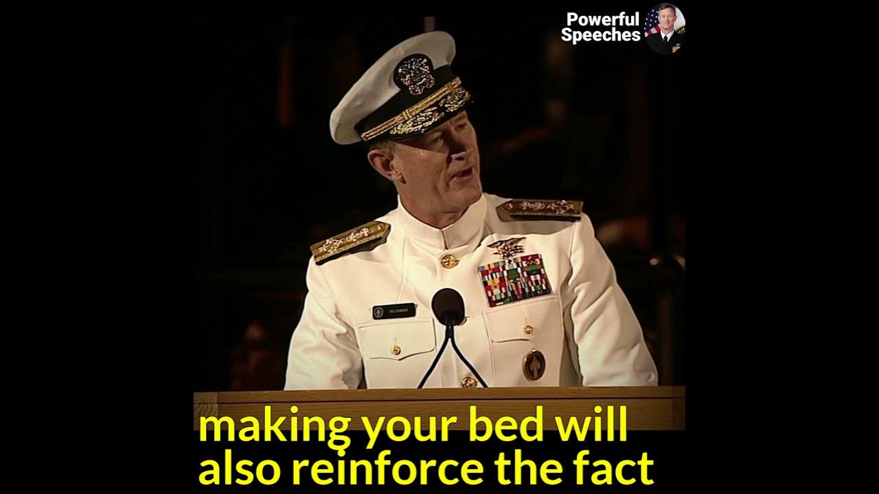 Make your bed speechnavy seal whatsapp status WhatsApp Status