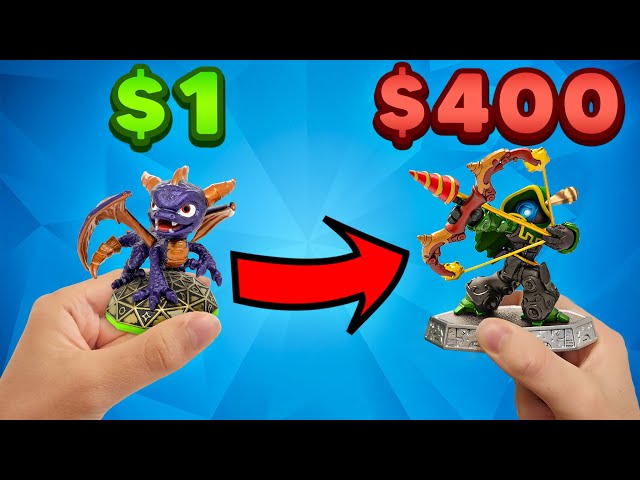 My Skylanders Collection from Least to Most Expensive (5k Special)! class=