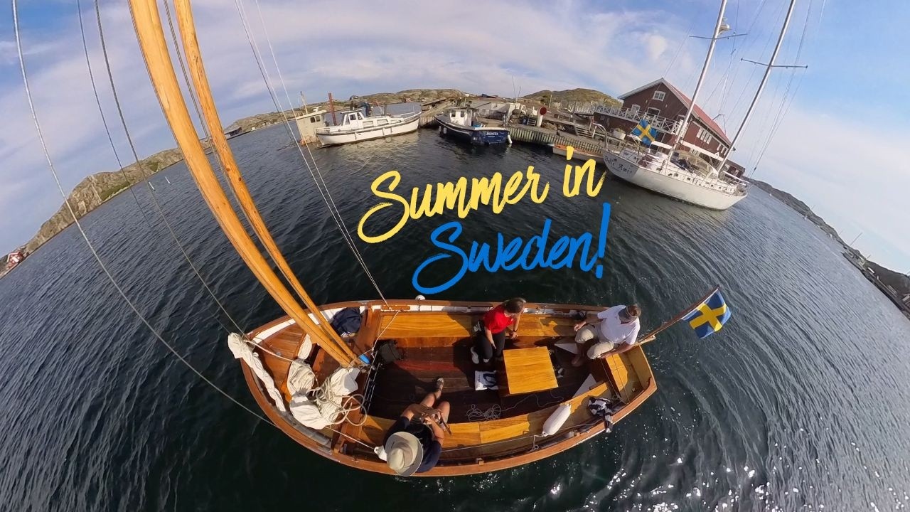 ⁣This is how Swedes spend their lazy summers at sea