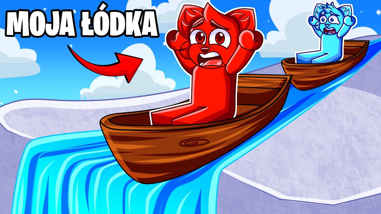 ZJEDŹ ŁÓDKĄ w DÓŁ RZEKI w Roblox!