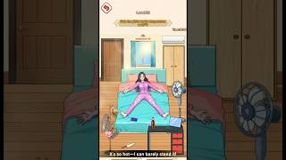 Brain Puzzle King level 32 Help the girl lower the temperature to 25Β°C
