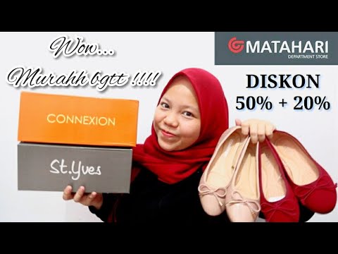 HAUL FLAT SHOES TERMURAH DI MATAHARI || DISKON BESAR BESARAN