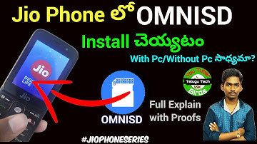 How to install Omnisd with pc/without pc full explain in telugu