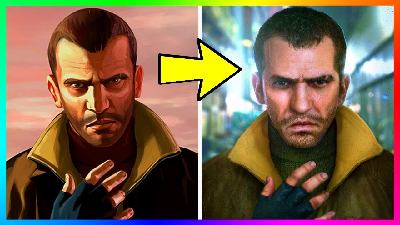 GTA Retro: Niko Bellic IN REAL LIFE! #SevenYearsOfGTAIV 