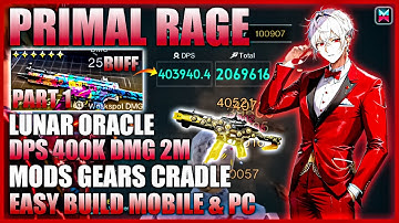 PRIMAL RAGE 400K🔥 DPS Best Build Guide – LUNAR ORACLE | Once Human