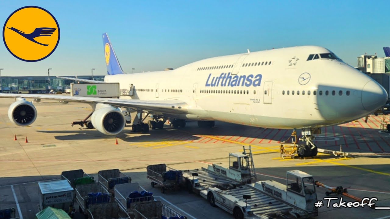 LUFTHANSA. BOEING 747-830. FROM CHICAGO🇺🇲 TO FRANKFURT 🇩🇪