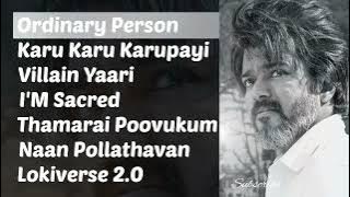 LEO - Song Playlist - 2 / Thalapathy Vijay / Lokesh Kanagaraj / Anirudh / Leo Jukebox - Part 2