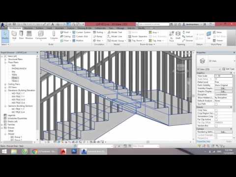 Revit co bản - 13 (COMPONENT+STAIR+RAM)