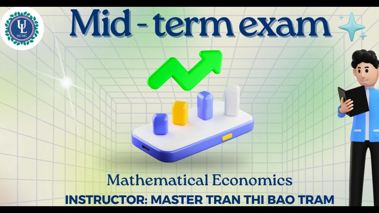 Mathematical Economics (IN EXCEL) | Midterm exam 👩‍🏫| Four people team 🐸